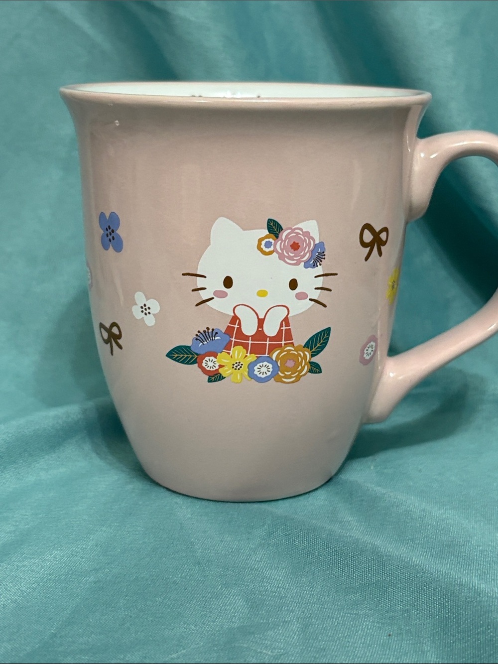 Hello Kitty Pink Floral Mother’s Day Ceramic Cup